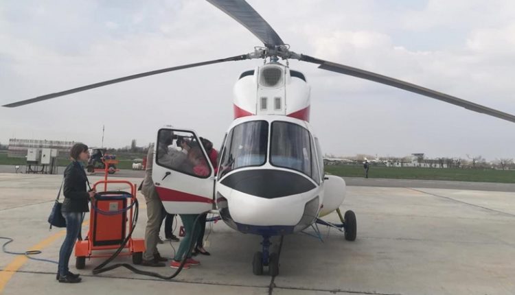 В Запорожье презентовали новый вертолёт производства «Мотор Сичи»