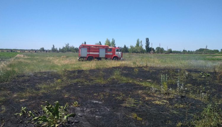 За прошедшие сутки в Запорожской области ликвидировали 34 пожара в экосистемах