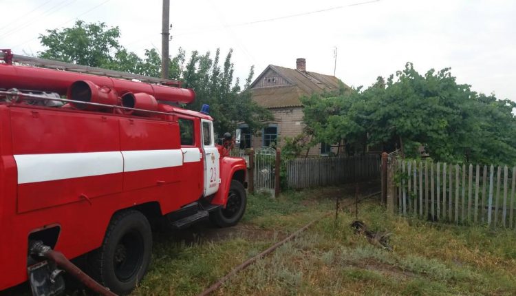 В Запорожской области пенсионер скончался в собственном доме во время пожара