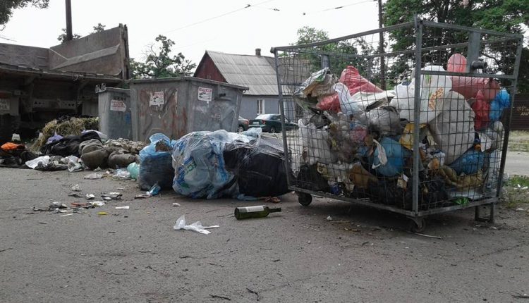 В Александровском районе Запорожья ликвидируют стихийные свалки (ФОТО)