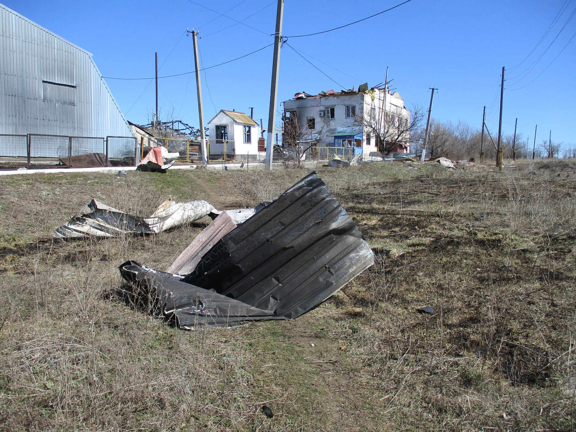 В Запорожской области оккупанты уничтожили сельскохозяйственную технику