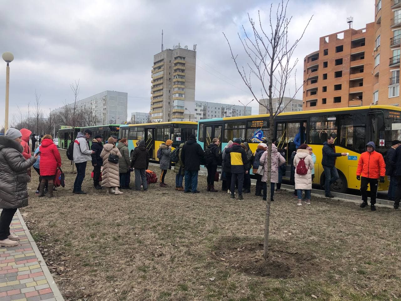 Оккупанты не пустили эвакуационные автобусы в Васильевку