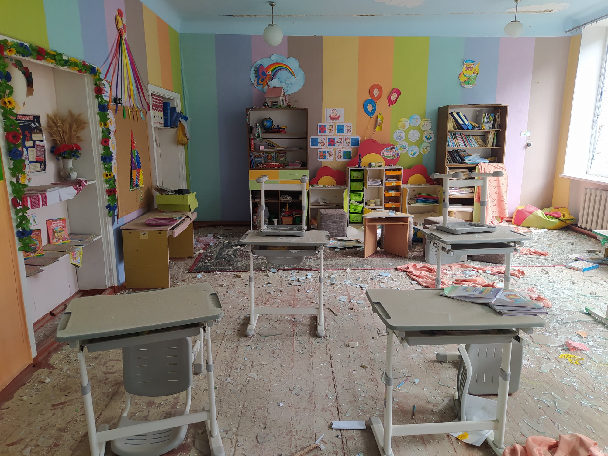 В Запорожской области «асвабадители» сровняли с землей школу (фото)